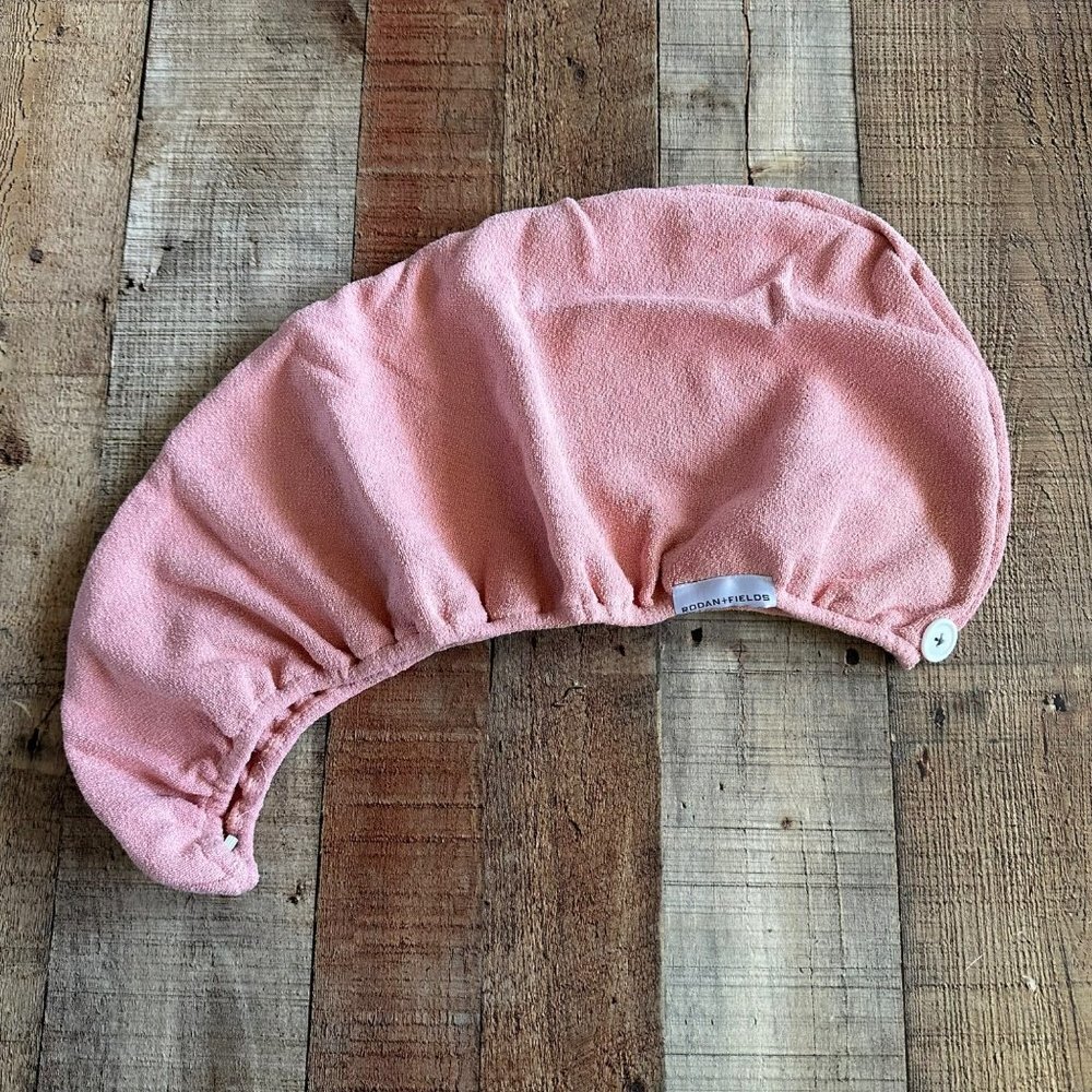 R+F Rodan and Fields pink hair wrap New